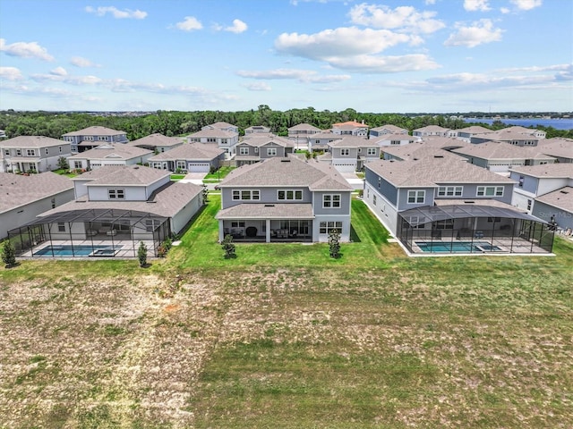 3179 Sailing Pier Ave, Winter Garden, FL 34787 - aerial perspective of suburban area with a pool