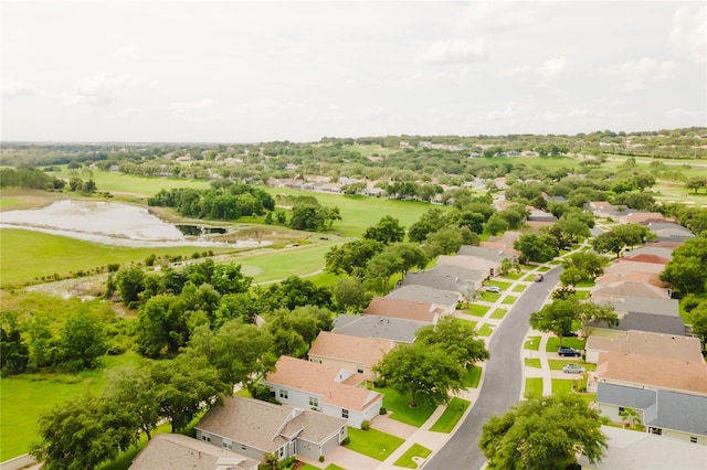 2173 Caledonian St, Clermont, FL 34711 - aerial perspective of suburban area with a golf course