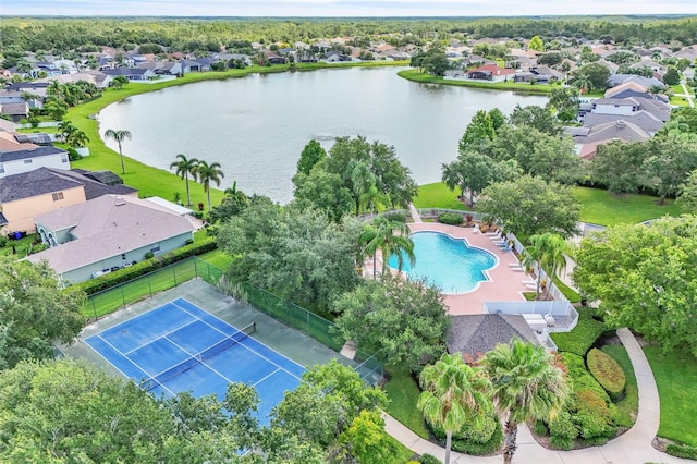 1031 Seneca Trl, Saint Cloud, FL 34772 - aerial perspective of suburban area featuring a nearby body of water