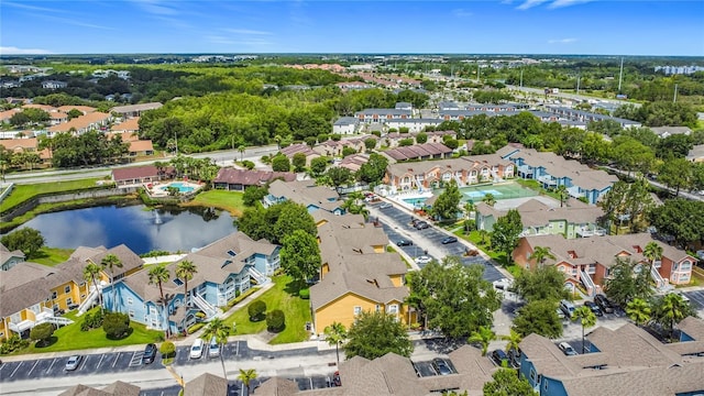 8722 Rockingham Ter Unit B, Kissimmee, FL 34747 - aerial overview of property's location featuring a large body of water and nearby suburban area