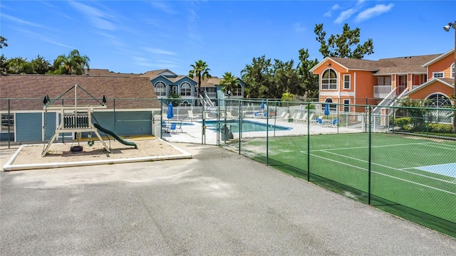 8722 Rockingham Ter Unit B, Kissimmee, FL 34747 - view of community featuring a swimming pool