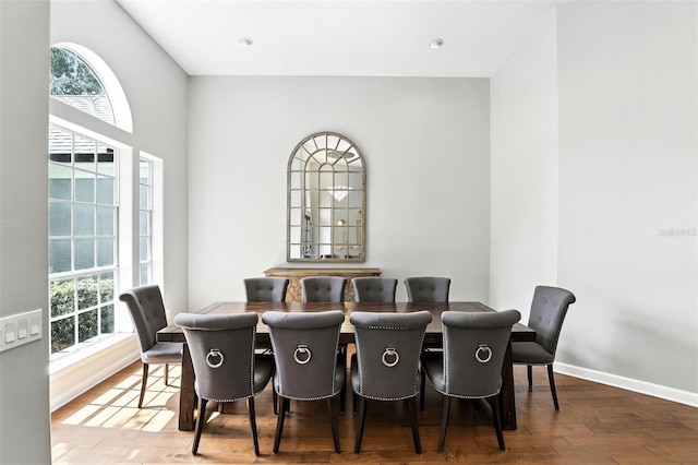 2890 Wild Ginger Ct, Winter Park, FL 32792 - dining space with wood finished floors and baseboards