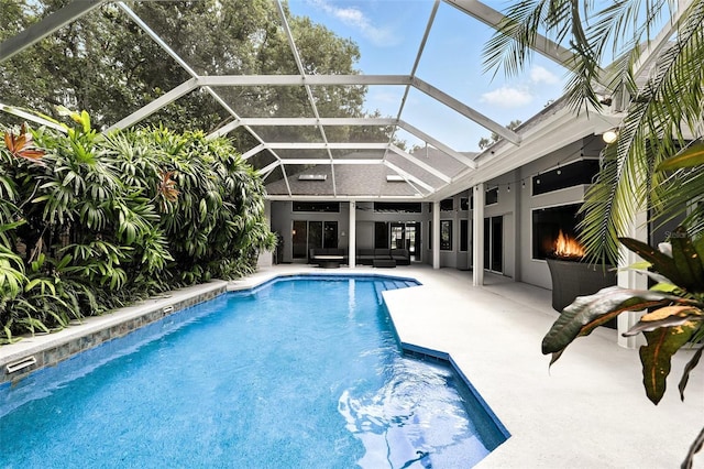 2890 Wild Ginger Ct, Winter Park, FL 32792 - swimming pool featuring a patio area and a lanai