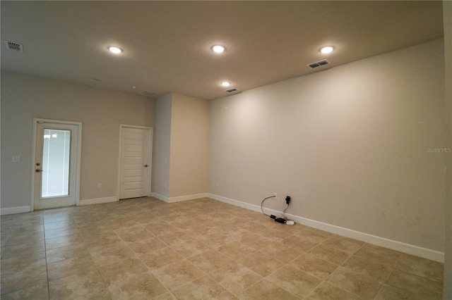 1105 Citrus Landings Blvd, Davenport, FL 33837 - spare room featuring recessed lighting and light tile patterned flooring