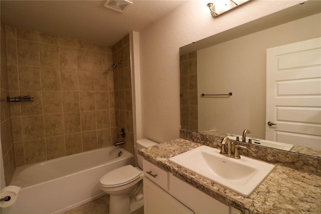 1105 Citrus Landings Blvd, Davenport, FL 33837 - full bathroom with vanity, shower / washtub combination, and tile patterned flooring