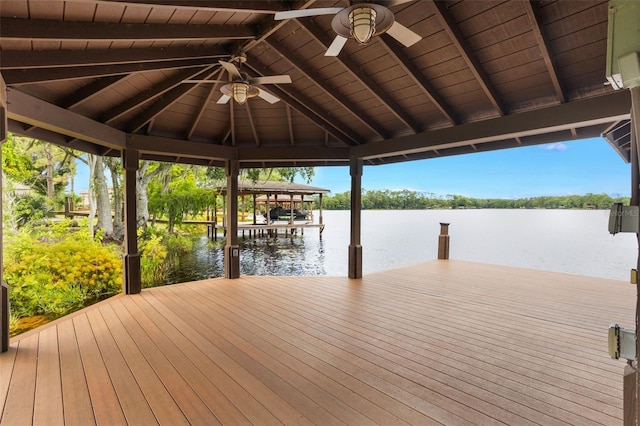 3531 Oriskany Dr, Orlando, FL 32820 - dock with a water view and boat lift