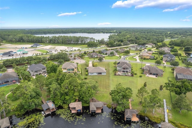 3531 Oriskany Dr, Orlando, FL 32820 - aerial view of property and surrounding area with a nearby body of water and nearby suburban area