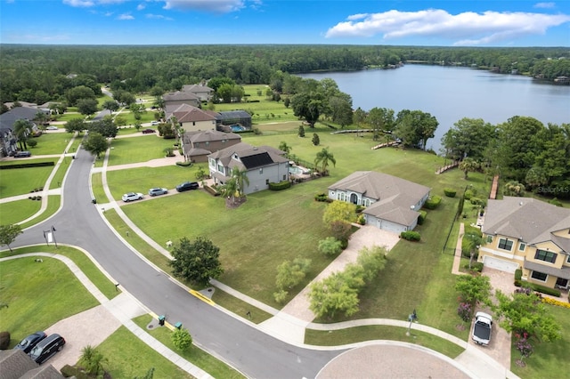 3531 Oriskany Dr, Orlando, FL 32820 - aerial view of residential area with a large body of water and a heavily wooded area