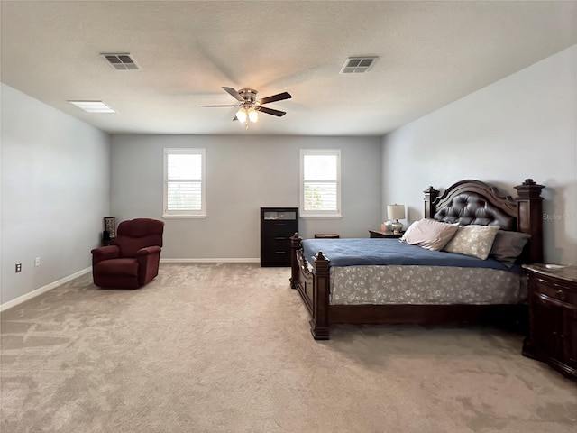 14654 Yellow Butterfly Rd, Windermere, FL 34786 - bedroom with light carpet and a ceiling fan
