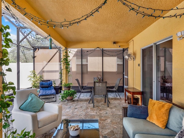 12347 NE 52nd Loop, Oxford, FL 34484 - view of patio featuring outdoor dining space and an outdoor hangout area