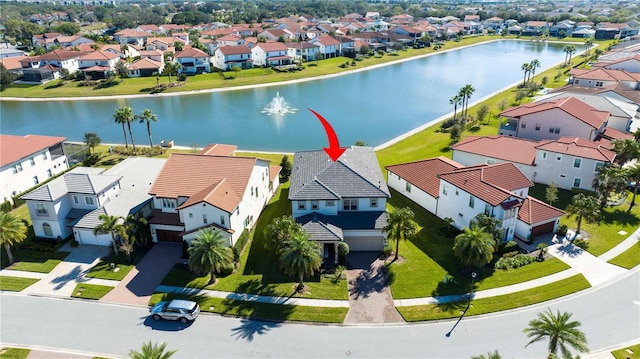 10427 Royal Cypress Way, Orlando, FL 32836 - aerial view of residential area featuring a nearby body of water