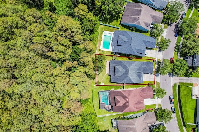 14213 Southern Red Maple Dr, Orlando, FL 32828 - view of property location with property boundaries highlighted and a pool area