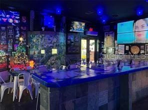 view of bar