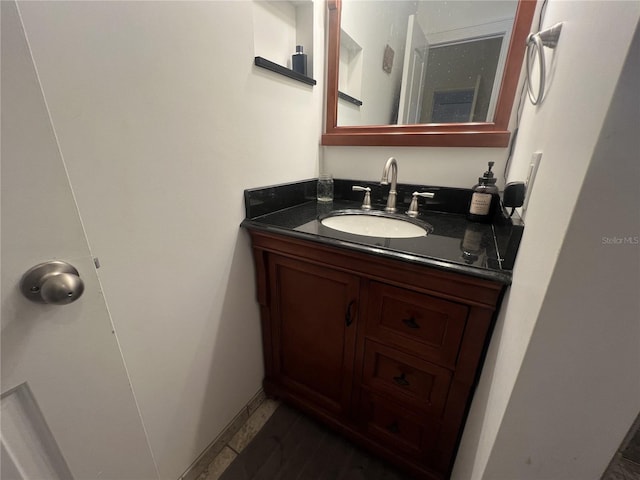 3767 Hibiscus St, Big Pine Key, FL 33043 - bathroom with vanity and baseboards