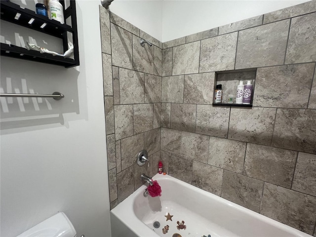 3767 Hibiscus St, Big Pine Key, FL 33043 - bathroom featuring bathtub / shower combination and toilet