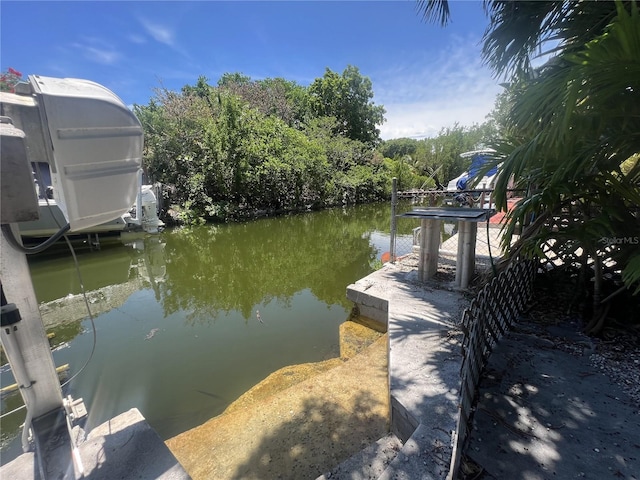 3767 Hibiscus St, Big Pine Key, FL 33043 - dock featuring a water view