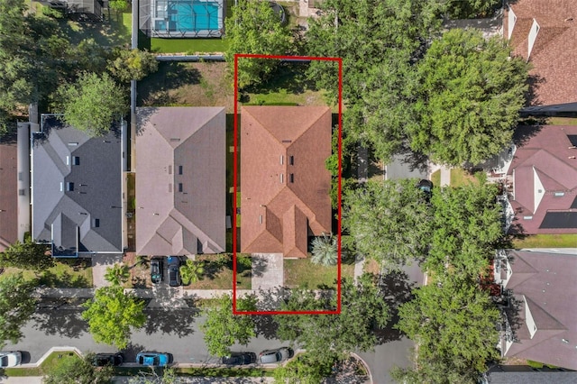 215 Foxglove Way, Deland, FL 32724 - aerial view of residential area with property boundaries highlighted
