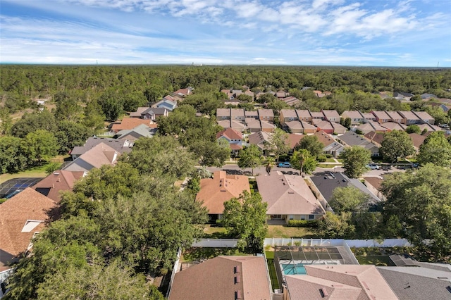 215 Foxglove Way, Deland, FL 32724 - aerial view of residential area featuring a forest