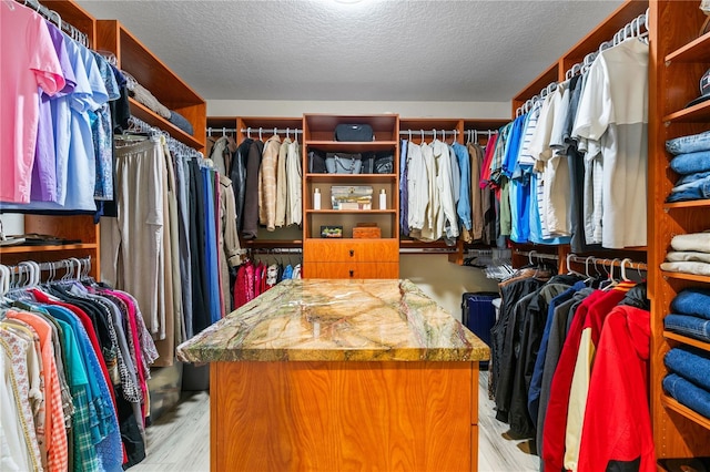 4230 Havana Dr, Cocoa, FL 32927 - spacious closet with light wood-style flooring