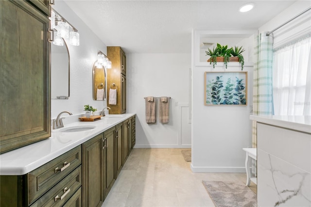 4230 Havana Dr, Cocoa, FL 32927 - full bathroom featuring double vanity