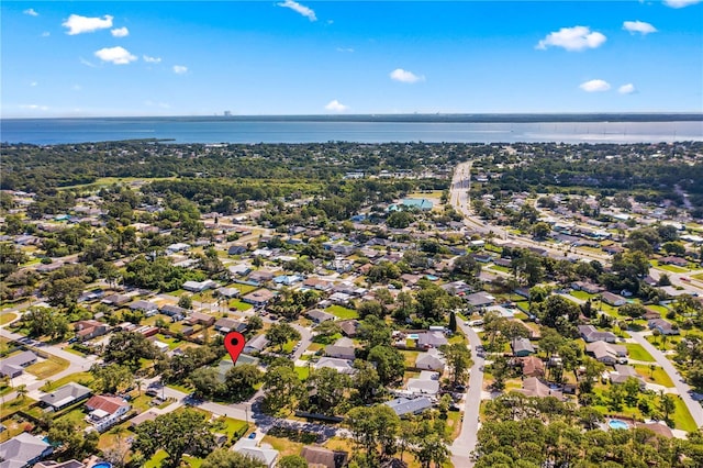 4230 Havana Dr, Cocoa, FL 32927 - aerial overview of property's location featuring a nearby body of water and nearby suburban area