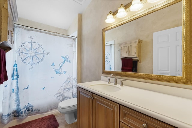 871 Paddington Ter, Lake Mary, FL 32746 - bathroom featuring vanity and a shower with shower curtain