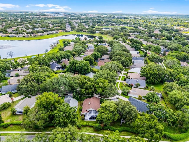 871 Paddington Ter, Lake Mary, FL 32746 - aerial view of residential area featuring a nearby body of water