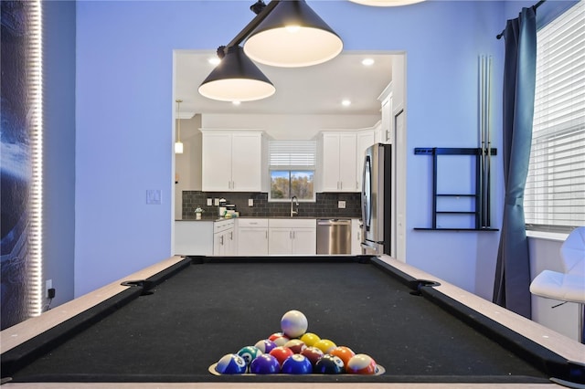 4185 Paragraph Dr, Kissimmee, FL 34746 - rec room with billiards table