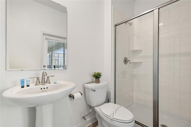 4185 Paragraph Dr, Kissimmee, FL 34746 - bathroom featuring toilet and a stall shower