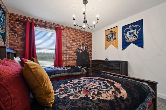 4185 Paragraph Dr, Kissimmee, FL 34746 - bedroom with a chandelier