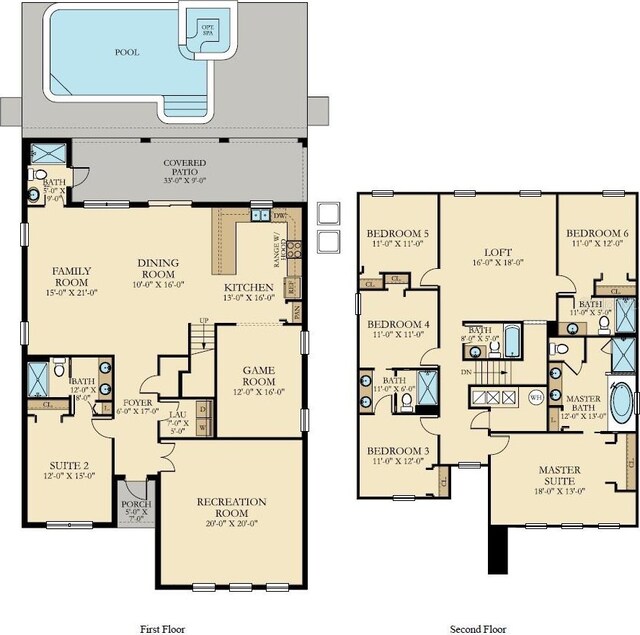 4185 Paragraph Dr, Kissimmee, FL 34746 - view of property floor plan