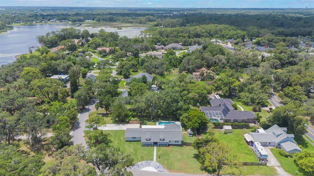 102 Linda Ln, Lake Mary, FL 32746 - aerial view of residential area with a nearby body of water