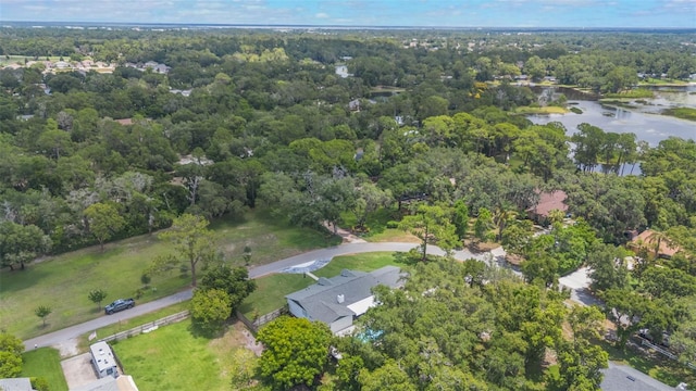 102 Linda Ln, Lake Mary, FL 32746 - aerial view of property's location featuring a nearby body of water and a heavily wooded area