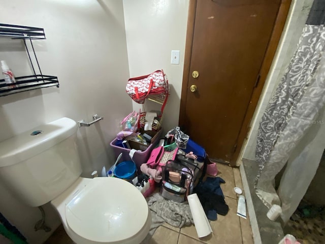 3810 SE 22nd Pl, Ocala, FL 34471 - full bathroom with tile patterned floors and a shower with shower curtain