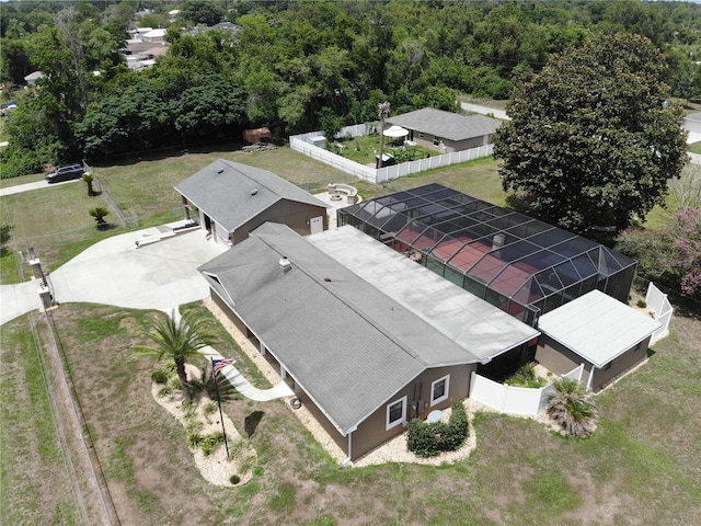 13785 SE 39th Ter, Summerfield, FL 34491 - aerial view of a heavily wooded area