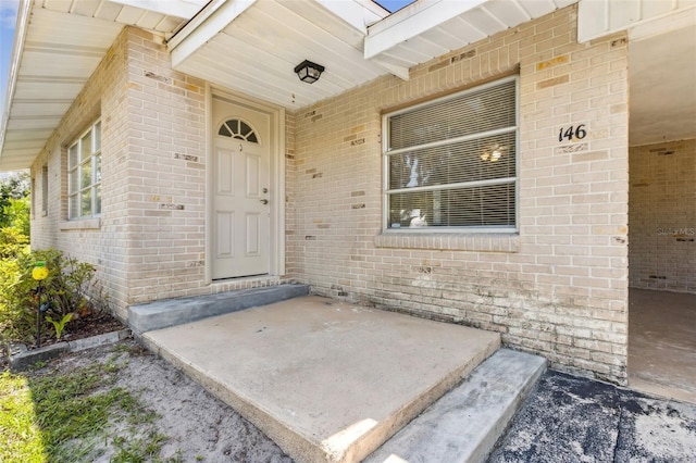 146 Mills Rd, Deland, FL 32724 - entrance to property with brick siding