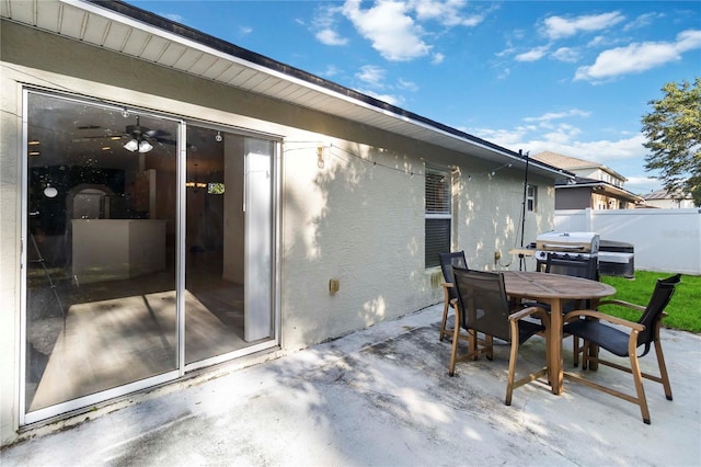 16603 Corner Lake Dr, Orlando, FL 32820 - view of patio featuring outdoor dining space and area for grilling