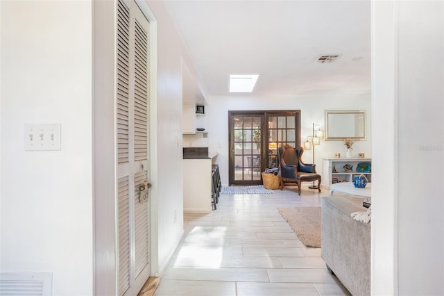 1029 Antelope Trl, Winter Springs, FL 32708 - hallway with french doors