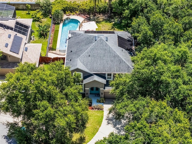 207 Via Tuscany Loop, Lake Mary, FL 32746 - aerial view of property and surrounding area with a pool area