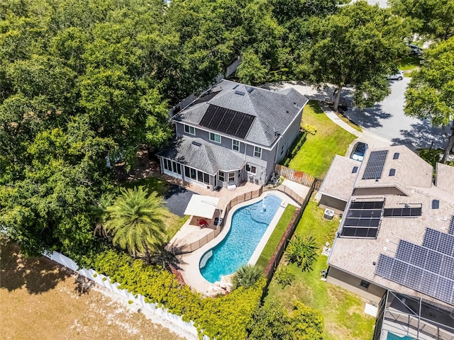 207 Via Tuscany Loop, Lake Mary, FL 32746 - view from above of property featuring a pool