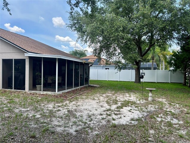 734 La Costa St, Minneola, FL 34715 - view of yard with a sunroom