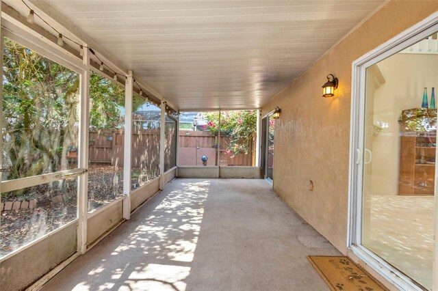 1039 Eagles Forrest Dr, Apopka, FL 32712 - view of unfurnished sunroom