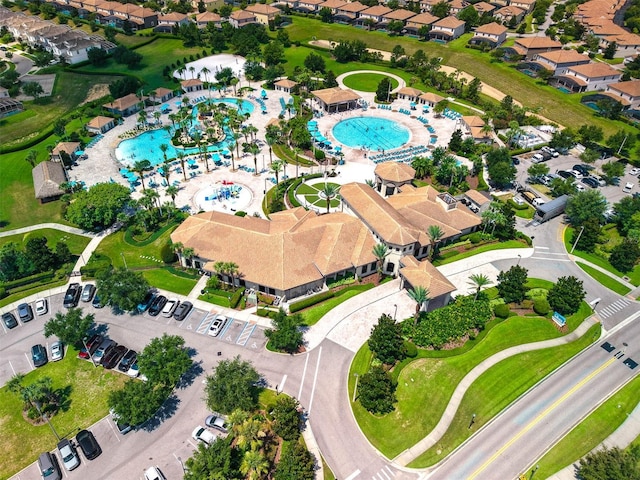 8970 Azalea Sands Ln Unit 2302, Davenport, FL 33896 - aerial view of residential area with a pool area