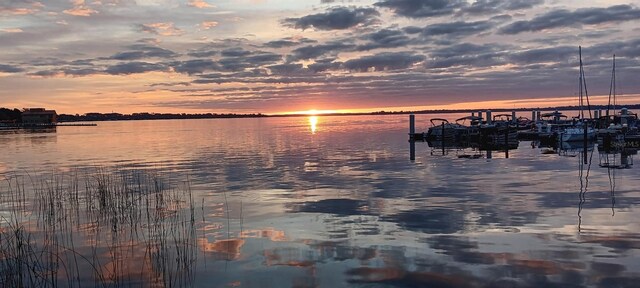 4471 Treasure Cay Rd, Tavares, FL 32778 - water view featuring a dock