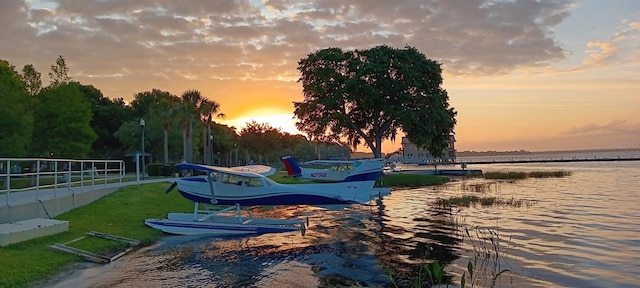 4471 Treasure Cay Rd, Tavares, FL 32778 - dock area featuring a water view