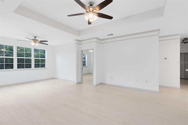 3280 Soho St Unit 306, Orlando, FL 32835 - empty room featuring ceiling fan and light wood-type flooring