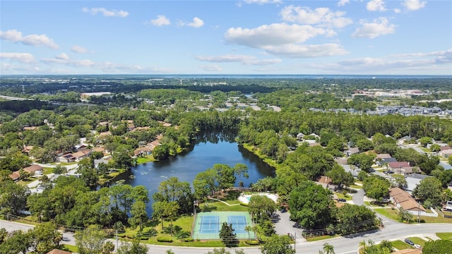 145 Lakeside Cir, Sanford, FL 32773 - aerial view of a nearby body of water