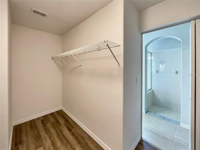 13108 Long Pine Trl, Clermont, FL 34711 - walk in closet with wood finished floors