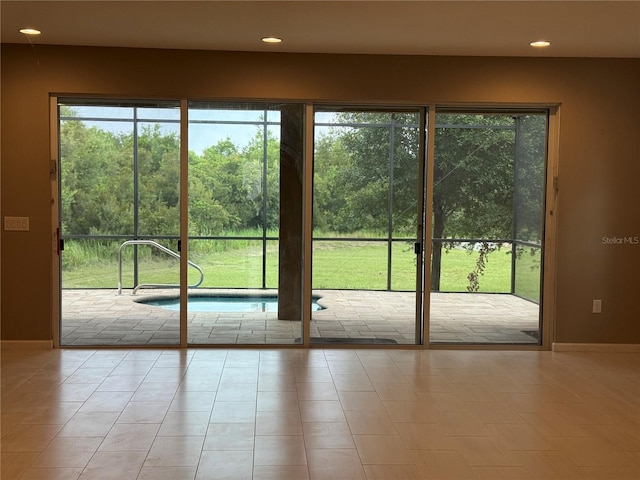 922 Suffolk Pl, Davenport, FL 33896 - entryway featuring recessed lighting and tile patterned flooring