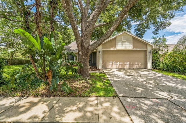 2002 Culpepper Dr, Brandon, FL 33511 - view of front of home with driveway and a garage